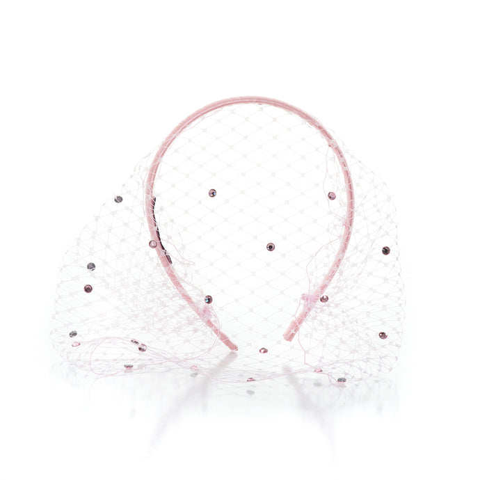 Honeycomb Veil Headband - Bijou Van Ness